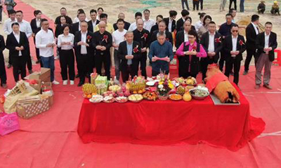 新年狂飆，圣田智能科技高明工業(yè)園區(qū)開工建設(shè)